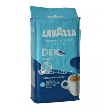 Кава "Lavazza" Dek classico(без кофеїну), 250г, Італія