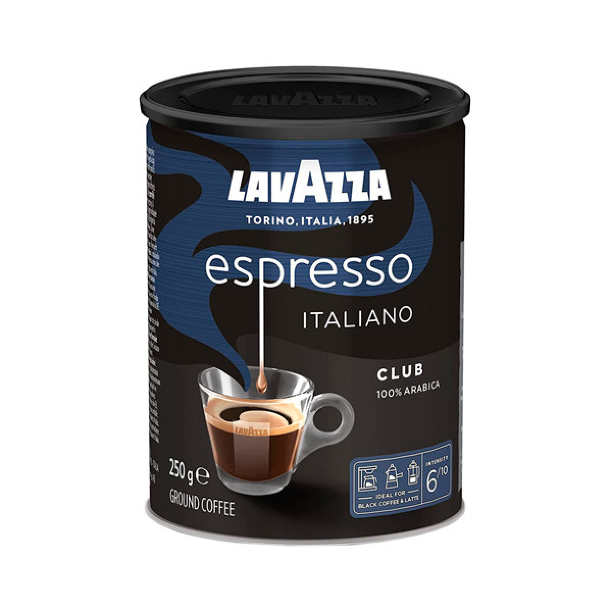 Кава "Lavazza" Espresso CLUB ЖБ, 250г, Італія