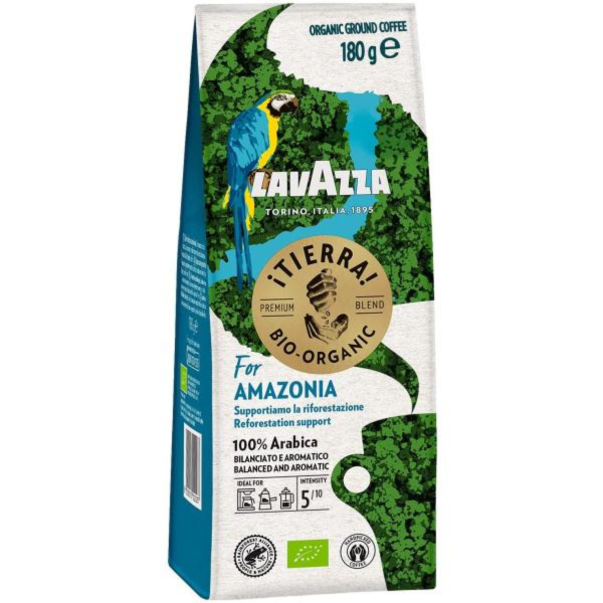 Кава "Lavazza" For Amazonia Bio, 180г, Італія