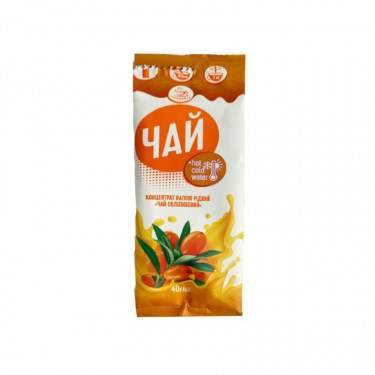 Концентрат "Смакуйте" напою рідкий "Чай Обліпиховий",40 г, Україна