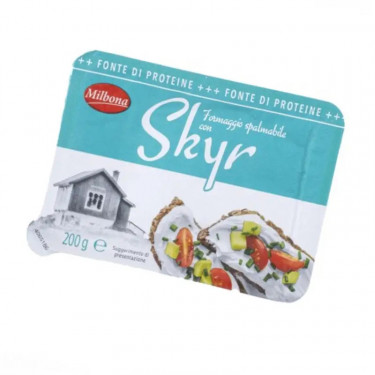Крем-сир "Milbona" Skyr, 200г, Німеччина