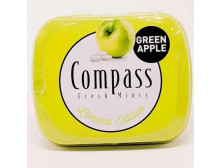Льодяники "Compass" Green Apple, 14 г