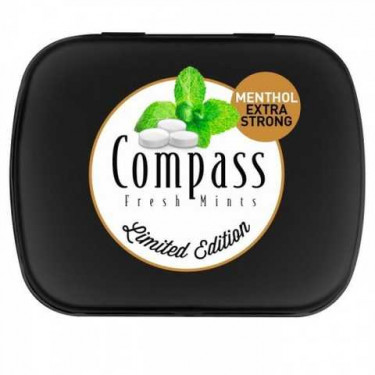 Льодяники "Compass" Menthol Extra, 14 г, Німеччина