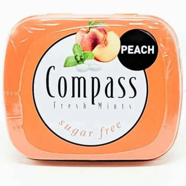 Льодяники "Compass" Peach, 14 г, Німеччина