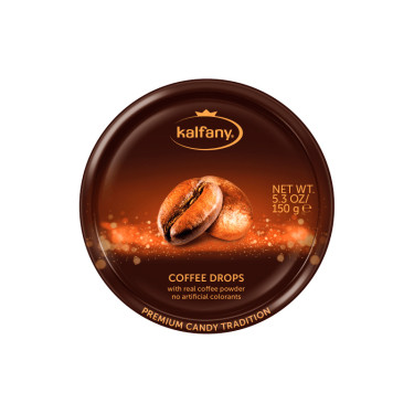 Льодяники "Kalfany" Coffee Candies, 150г, Німеччина