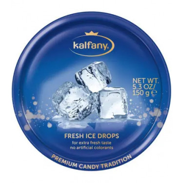 Льодяники "Kalfany" Fresh Ice освіжаючі, 150г, Німеччина
