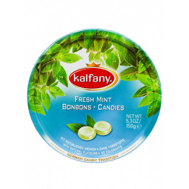 Льодяники "Kalfany" Fresh Mint, 150г, Німеччина
