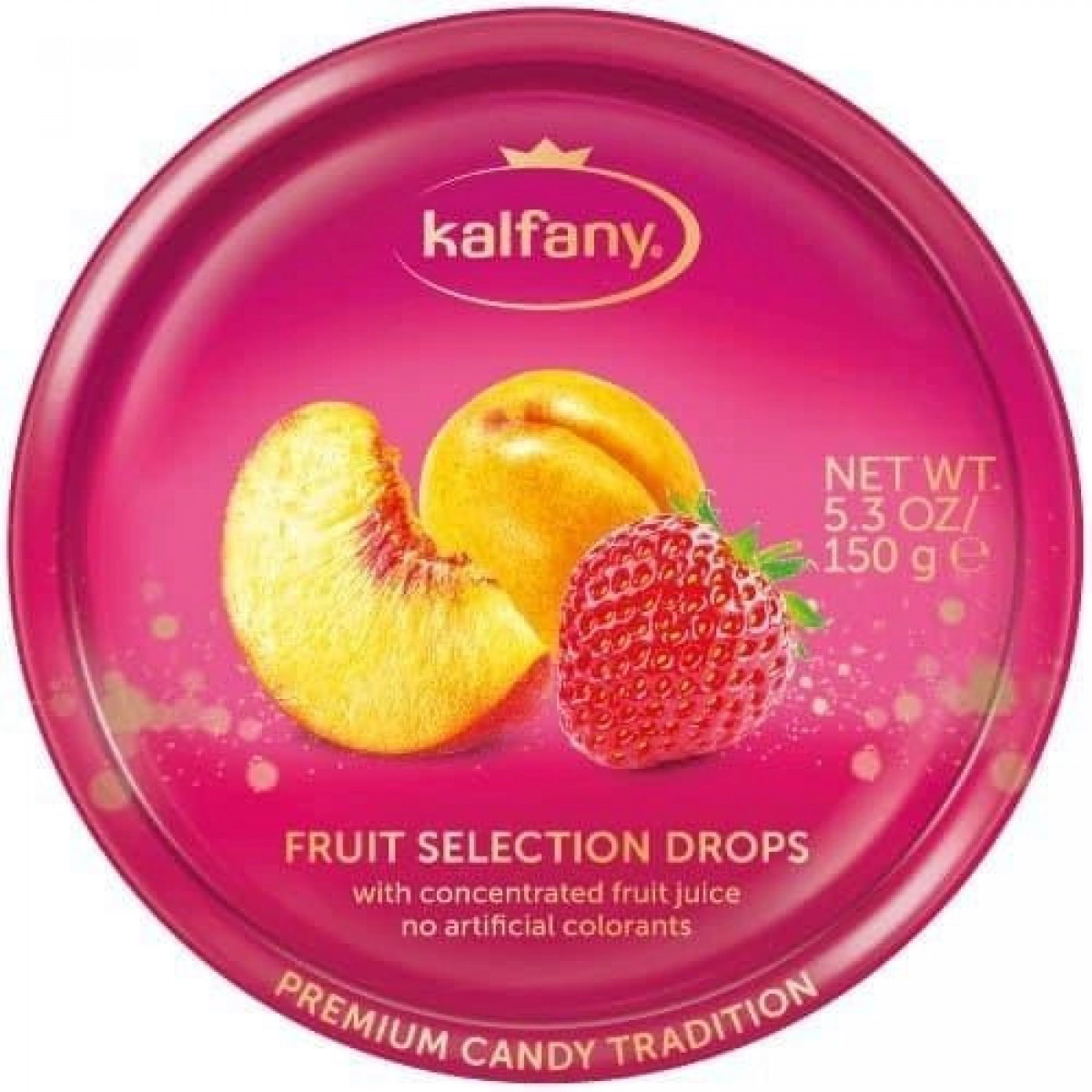 Льодяники "Kalfany" Fruit Selection Candies, 150г, Німеччина