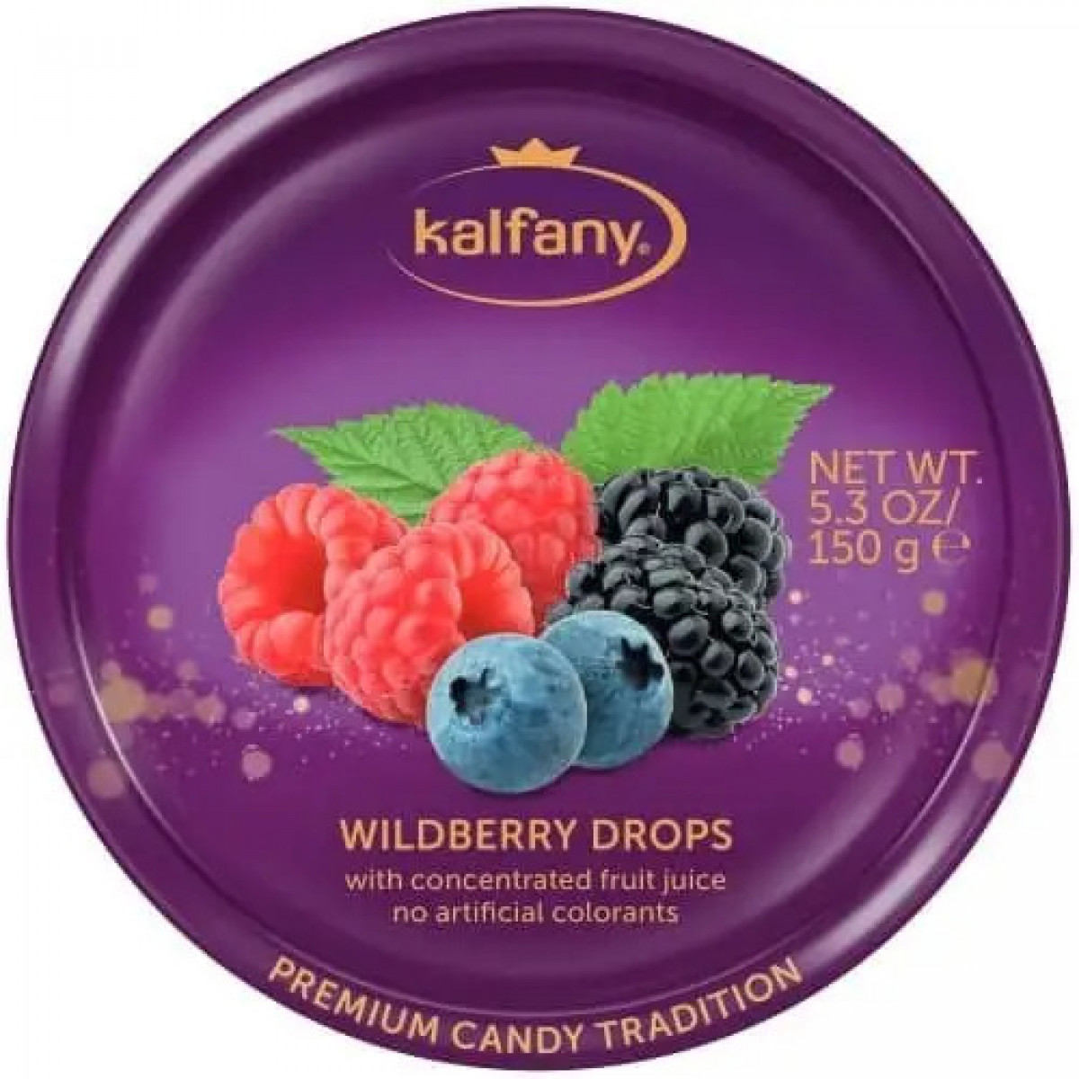 Льодяники "Kalfany" Wildberry Candies, 150г, Німеччина