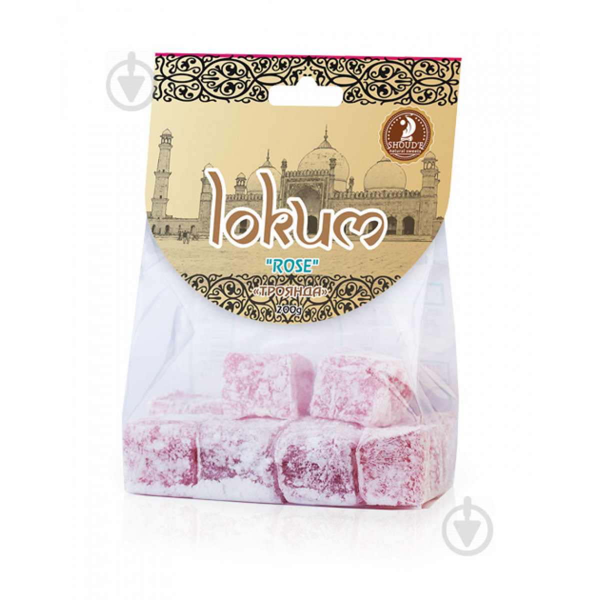 Лукум "Shoude" Троянда, 200г, Україна
