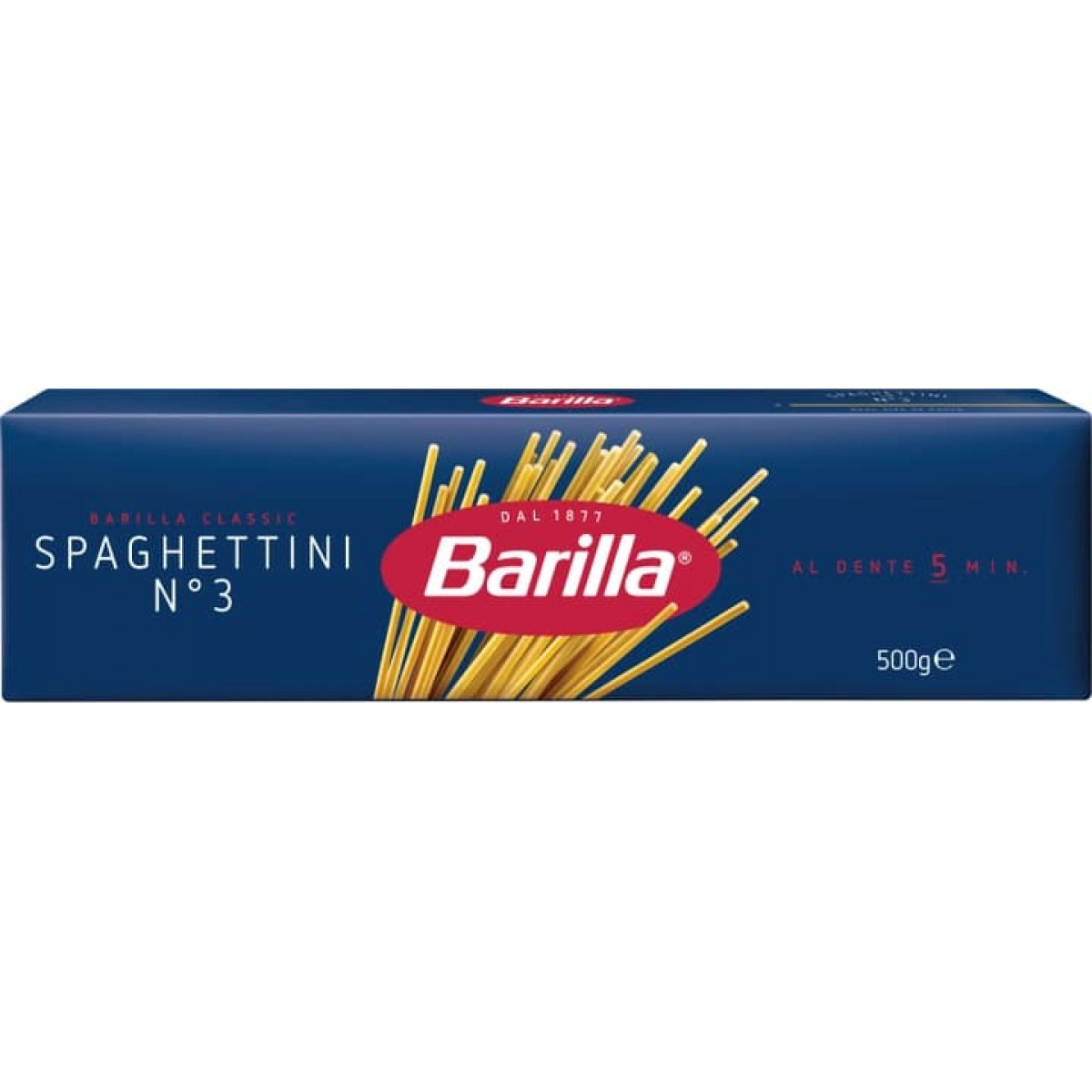 Макарони "Barilla" 3 Spaghettini, 500г, Італія