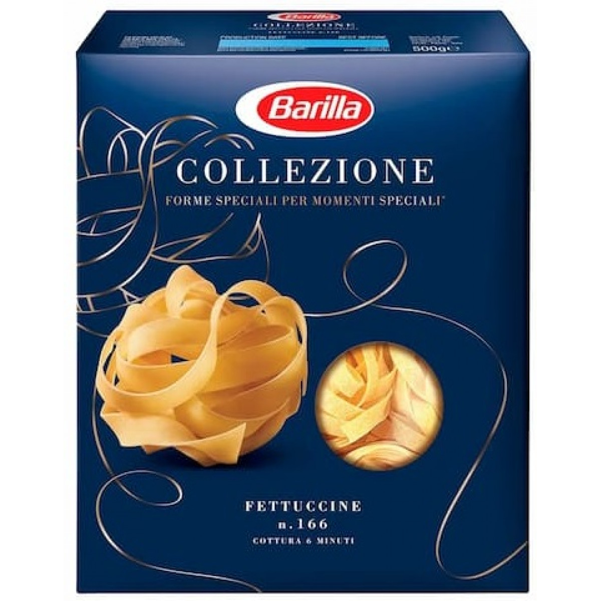 Макарони "Barilla" Fettucine без яйця, 500г, Італія
