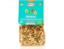 Макарони "Dalla Costa" Bio Baby Ditalini tricolor, 200г, Італія