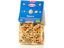 Макарони "Dalla Costa" Bio Baby Space tricolor, 200г, Італія