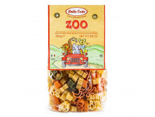 Макарони "DALLA COSTA" Zoo Pasta з томатом і шпинатом, 500г