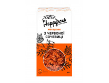 Макарони "Happyroni" спіральки з червоної сочевиці, 200г, Україна