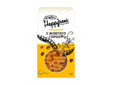 Макарони "Happyroni" спіральки з жовтого гороху, 200г