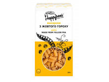 Макарони "Happyroni" трубочки з жовтого гороху, 300г
