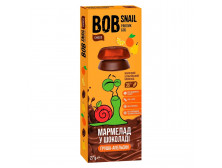 Мармелад "Bob Snail" Груша-Апельсин в молочному шоколаді, 27г, Україна