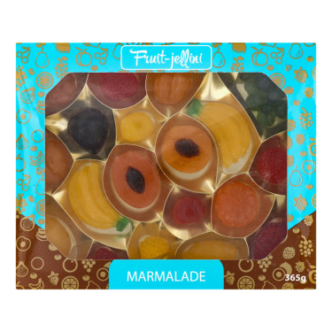 Мармелад "Shoude" "Fruit-jellini", 365г, Україна