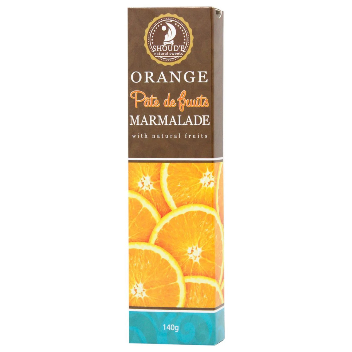 Мармелад "Shoude" Pate de fruits апельсин, 140г, Україна