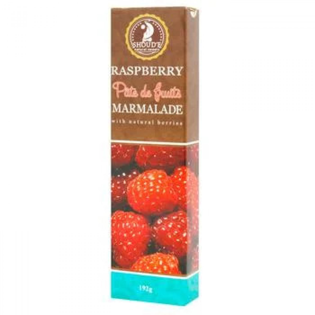 Мармелад "Shoude" Pate de fruits малина, 140г, Україна