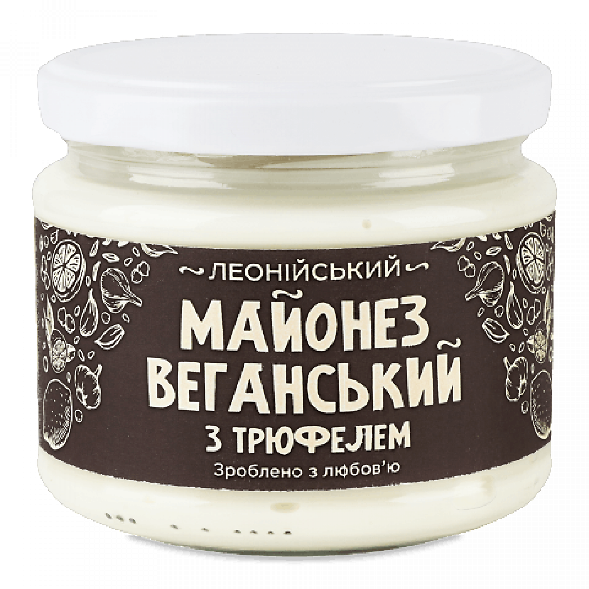 Майонез "Леонійський" Трюфельний Веганський, 250г, Україна