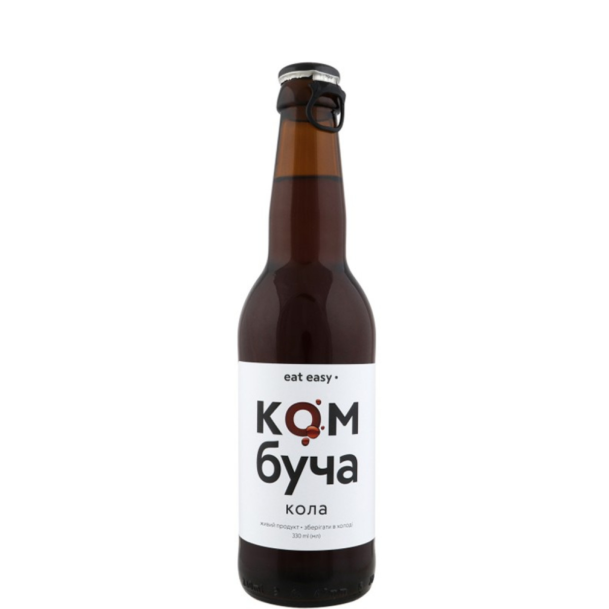 Напій Комбуча "Spraga" кола скло, 0.33л, Україна