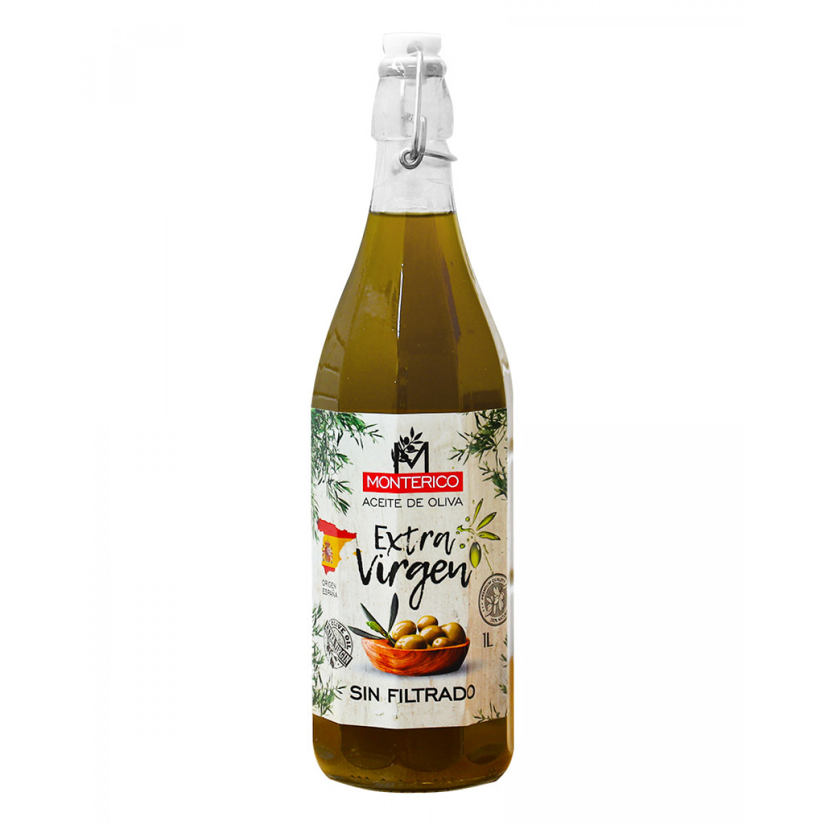 Олія "Monterico" Extra Virgin, 1л, Італія