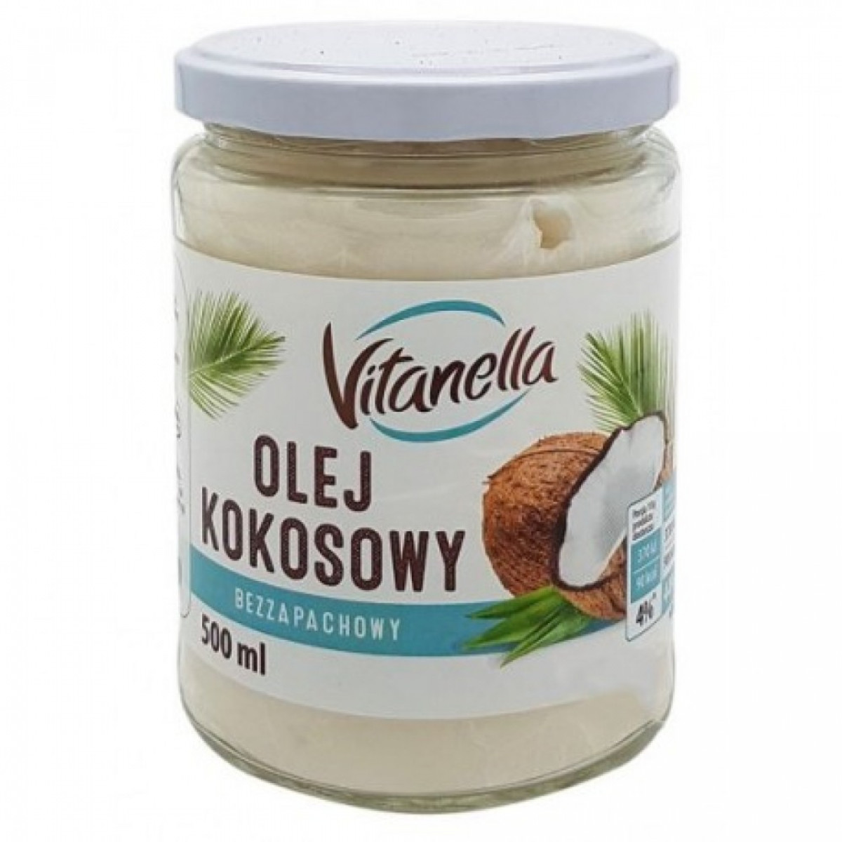 Олія "Vitanella" Кокосова, 0.5л, Польща