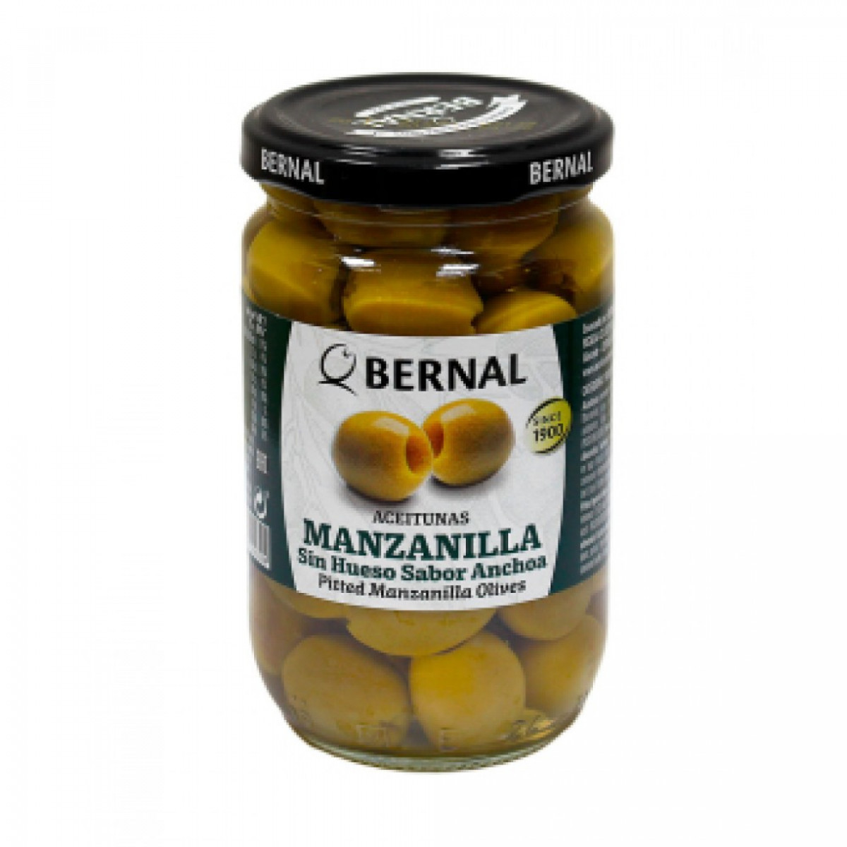Оливки "Bernal" без кісточки, 300г, Іспанія