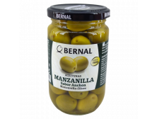Оливки "Bernal" з кісточкою, 300г, Іспанія