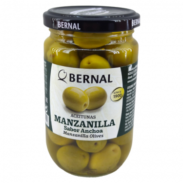 Оливки "Bernal" з кісточкою, 300г, Іспанія