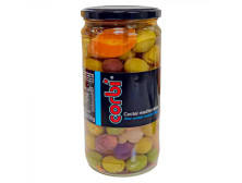 Оливки "Corbi" коктейл mediterraneo, 700г, Іспанія