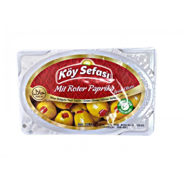 Оливки "Koy Sefasi" з перцем, 200г, Туреччина