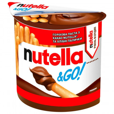 Палички "Nutella&Go", 52г, Італія