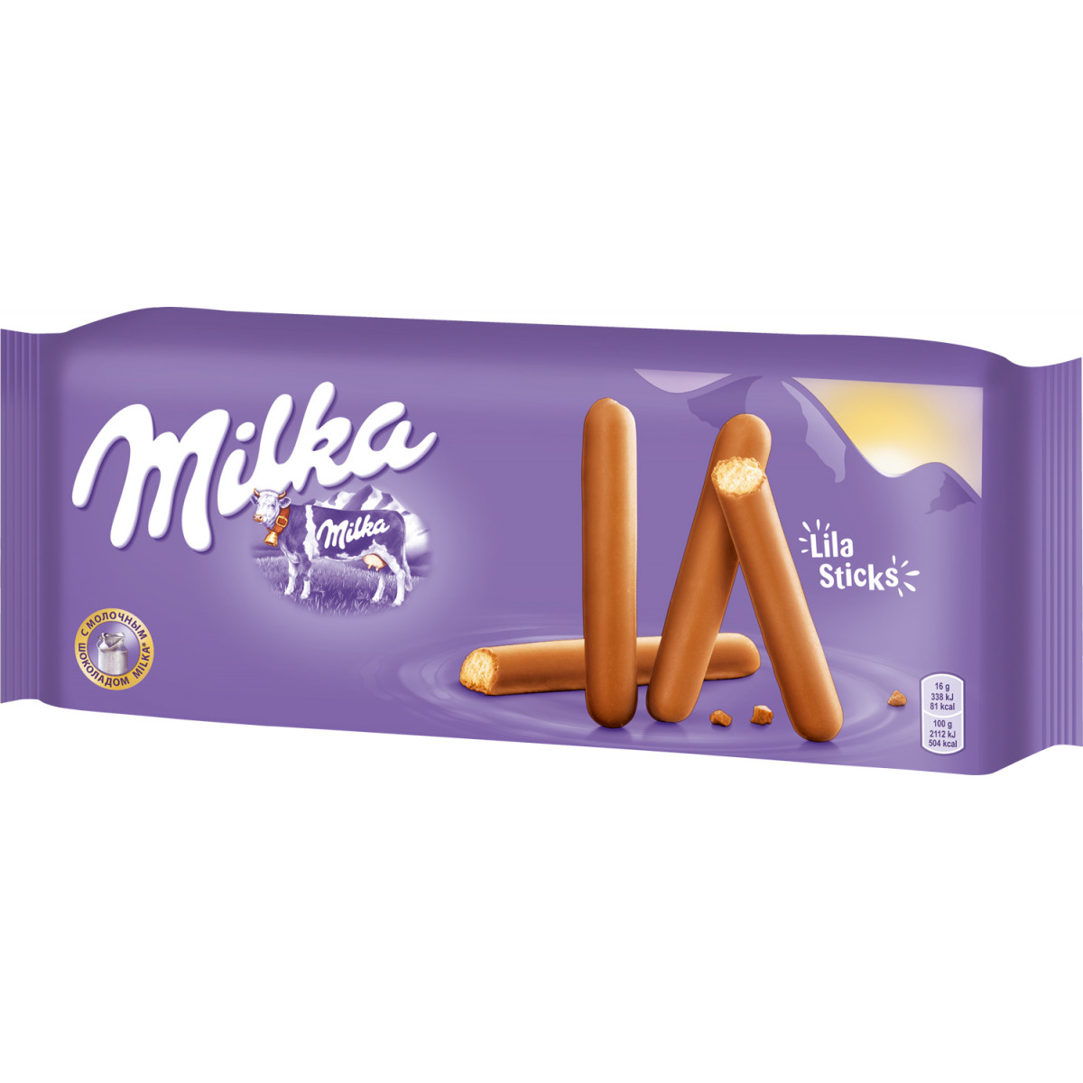 Палочки "Milka" Choco Sticks, 112г, Швейцарія