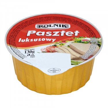 Паштет "Rolnik" розкішний , 130г, Польща