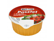 Паштет "Rolnik" з птиці та помідорів, 130г