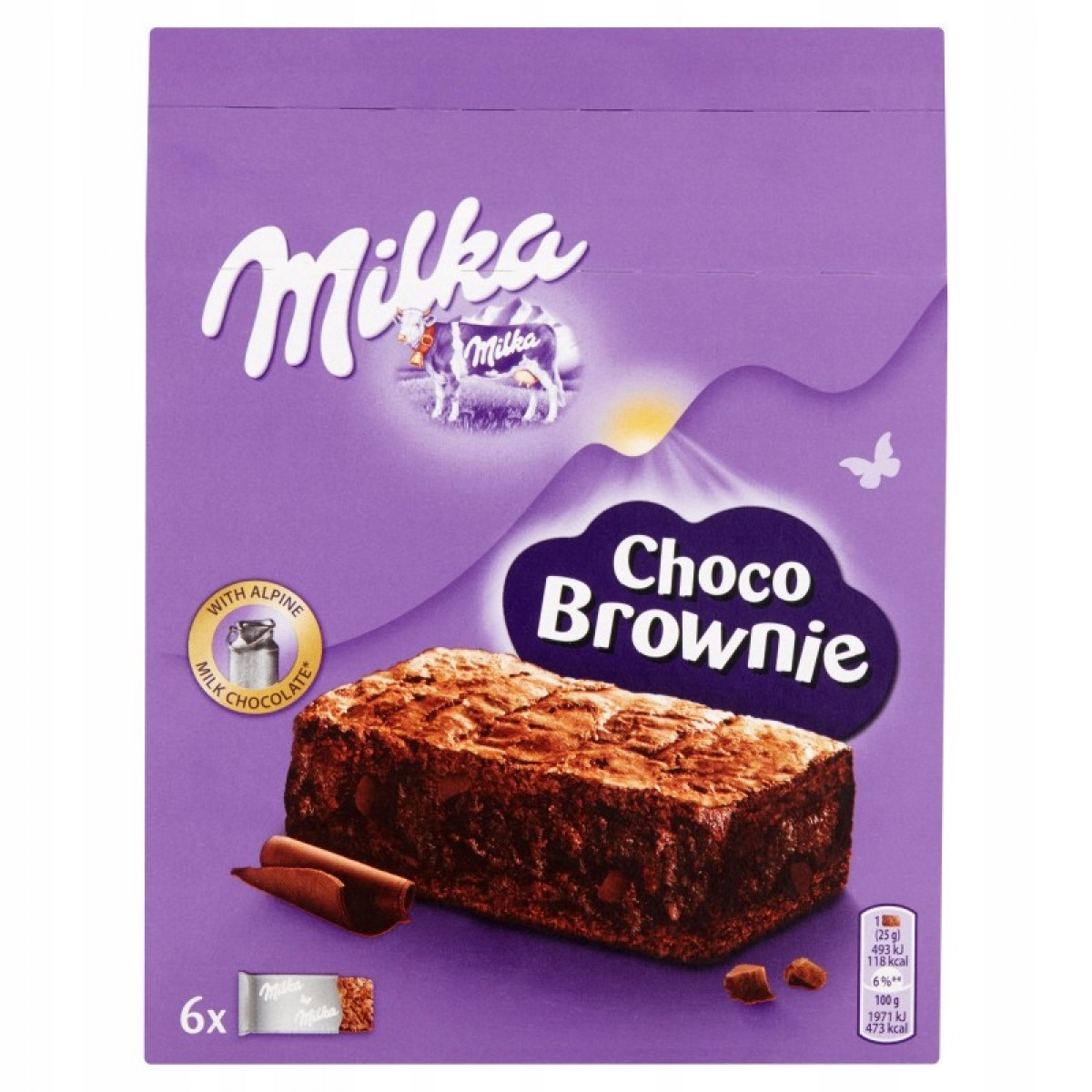 Печево "Milka" Choco Brownie, 100g, Швейцарія
