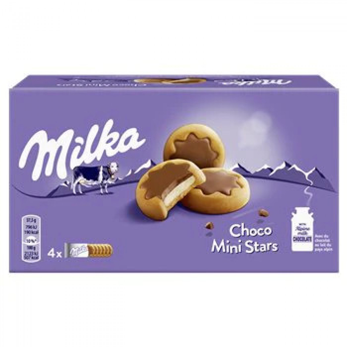 Печево "Milka" Choco Mini Stars, 150g, Швейцарія
