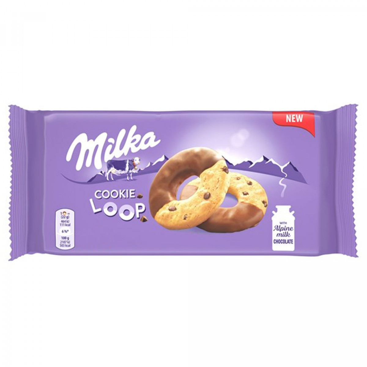 Печево "Milka" Cookie Loop, 132г, Швейцарія