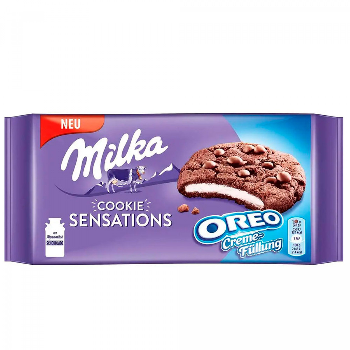 Печево "Milka" Oreo Sensations, 156g, Швейцарія
