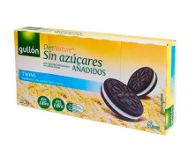 Печиво "GULLON" без цукру Diet Nature сендвіч з какао, 210г