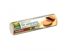 Печиво "GULLON" Diet Nature без цукру, сендвіч з шоколадом, 250г