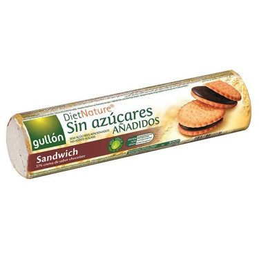 Печиво "GULLON" Diet Nature без цукру, сендвіч з шоколадом, 250г, Іспанія