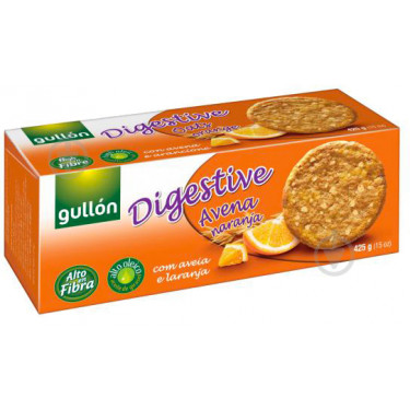 Печиво "GULLON" Digestive вівсяне апельсин , 425г, Іспанія