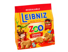 Печиво "Leibniz" ZOO масляне, 100г