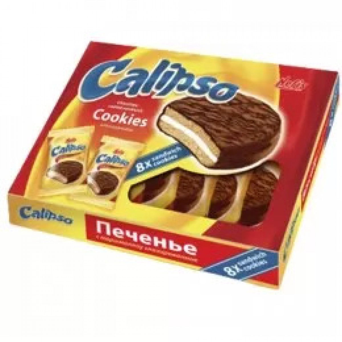 Печиво "Nefis" Calipso 8 шт , 160 г, Молдова