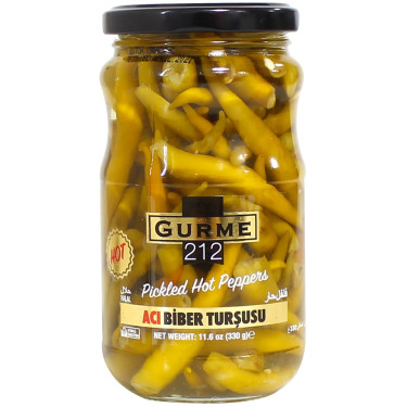 Перець "Gurme" македонський маринований, 320г, Туреччина